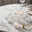 12 Pack Clear Candle Holders
