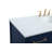 Irene 54'' Single Bathroom Vanity with Engineered Marble Top-95377059