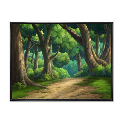 «Morning Light In The Forest IV», reproduction sur toile