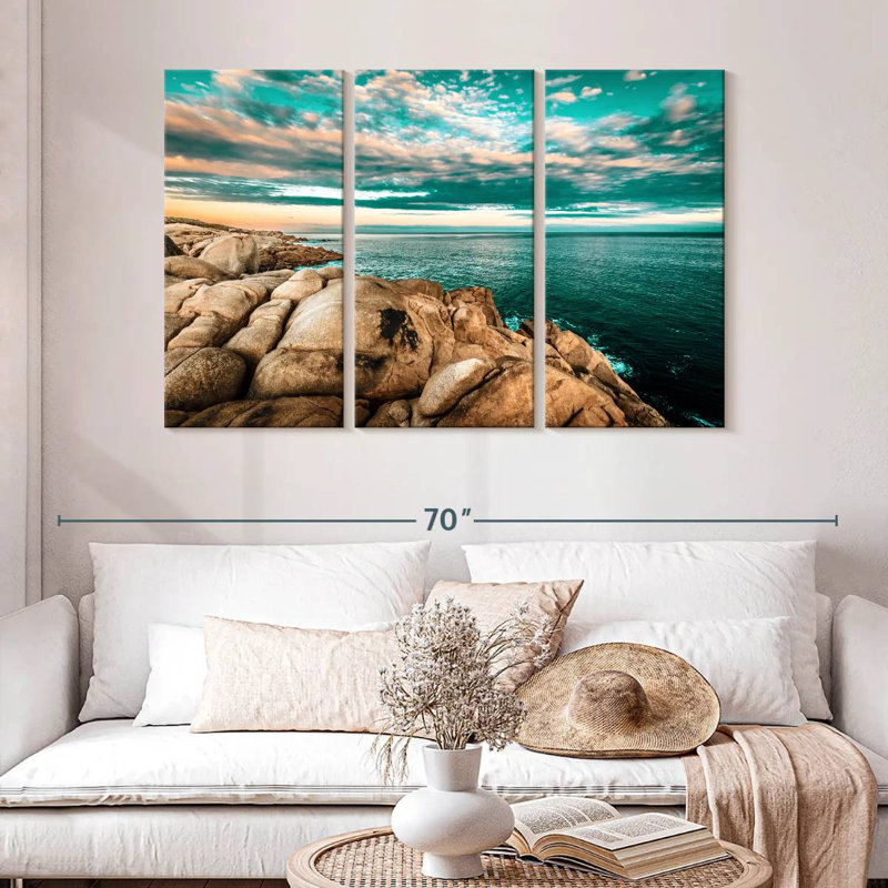 Gillard Dramatic Seascape, 32" H x 50" W