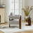 Upholstered 3-legs Accent Chair-737509609