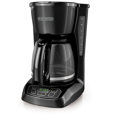 Cafetière 12 tasses noir & decker