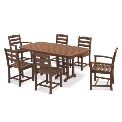 Ensemble repas 7 pièces POLYWOOD La Casa Café