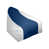 White/Navy/White