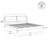 Amaar Upholstered Platform Bed with Adjustable Headboard-129906965