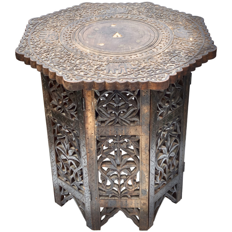 Solid Wood End Table