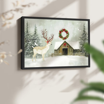Chirstmas Art-CDLI -Framed Print - Restickable