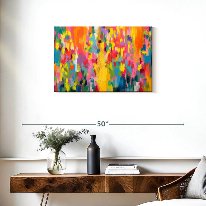 Avery Abstract Vibrant Mix I, H 20 po x l 30 po