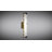 Carnesville 1-Light 24 inch Wide Matte Black Contemporary Bathroom Vanity Lighting Fixture, Clear Wave Glass Shade, Dimmable, Integrated LED, Over the Mirror or Side Mounted Metal Wall Sconce-496424100