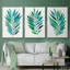 Ensemble de 3 pièces encadrées sur toile Palm Frond Flow I-97709058-97709061