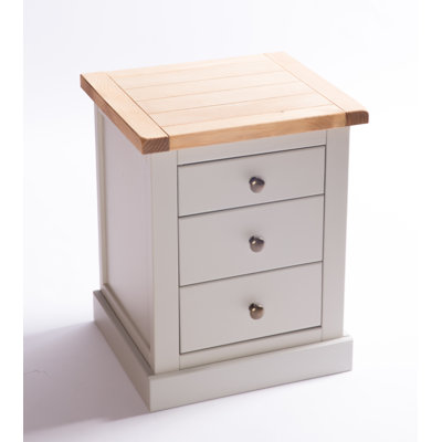 Calvin 45cm W Plywood / Laminate Board Bedside Table