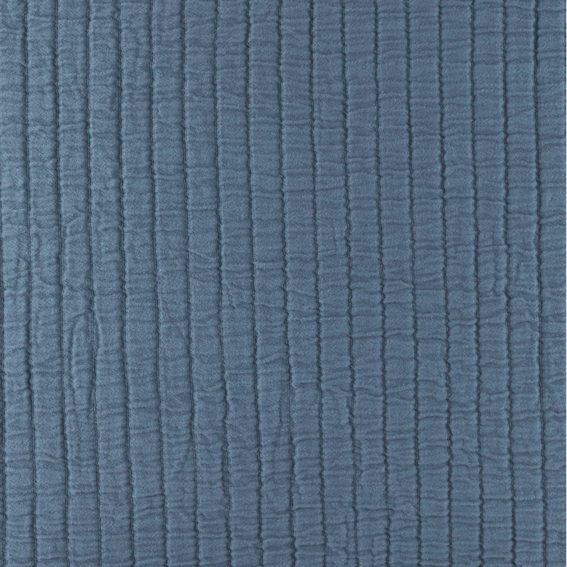 Boyfriend Matelasse Coverlet, Queen Coverlet, Ink