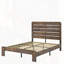 Base de lit plateforme en bois de style industriel-1437553754