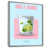 Cadre flottant argent