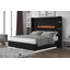 Ashray Upholstered Wingback Bed