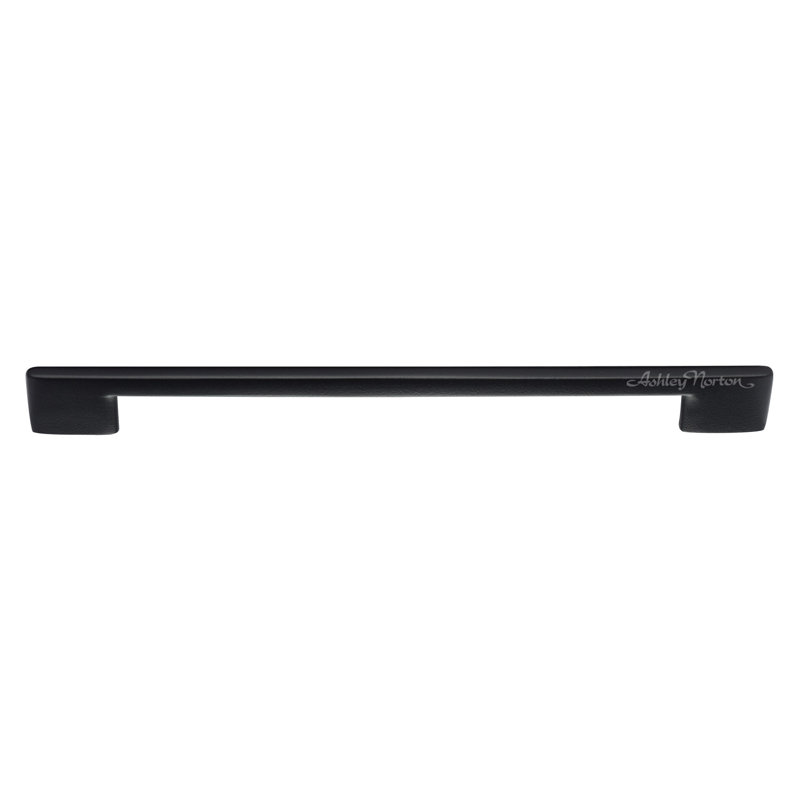 Linear 10" Center to Center Bar Pull, Black, 10"