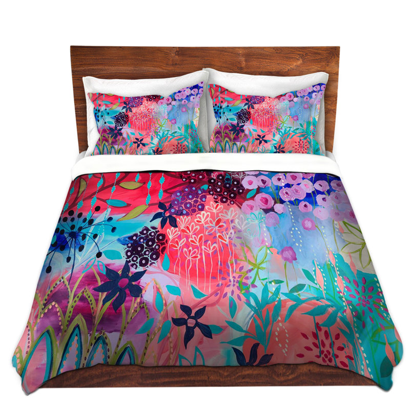 Farmhouse / Country Polyester Duvet Cover, Queen Duvet Cover + 2 Standard Shams