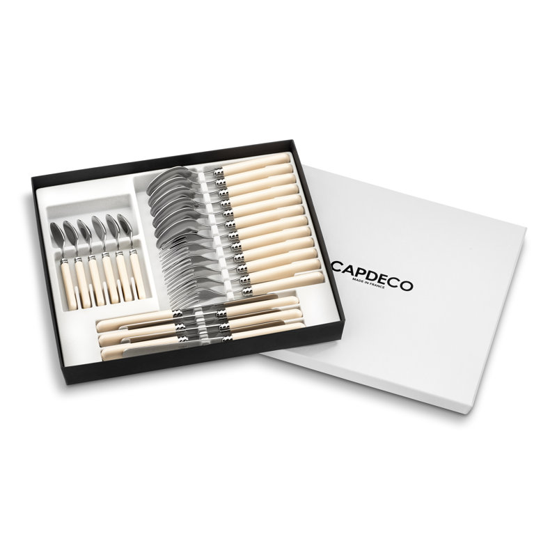 Altea 24 Piece Cutlery Set, Service for 6, Ivory