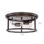 Plafonnier encastré 11,75 "2 lumières Gopi