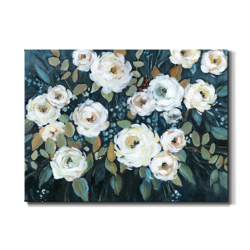 " Moonlit Garden I ", 24" H x 32" W x 1" D