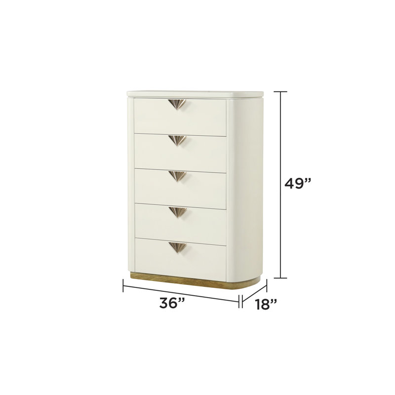 Commode 5 tiroirs La Pierre