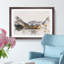 Maroon Bells Mountains in Colorado Watercolour - Picture Frame Graphic Art Print-56739069-56739071