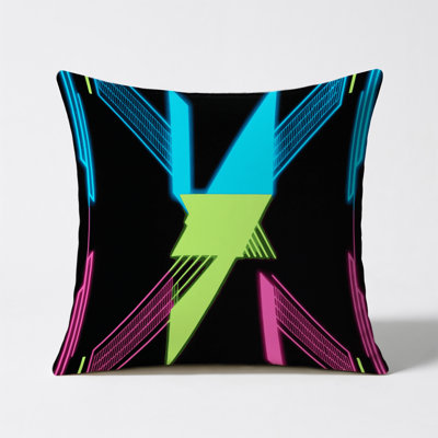 Glowstorm Indoor And Outdoor Throw Pillow