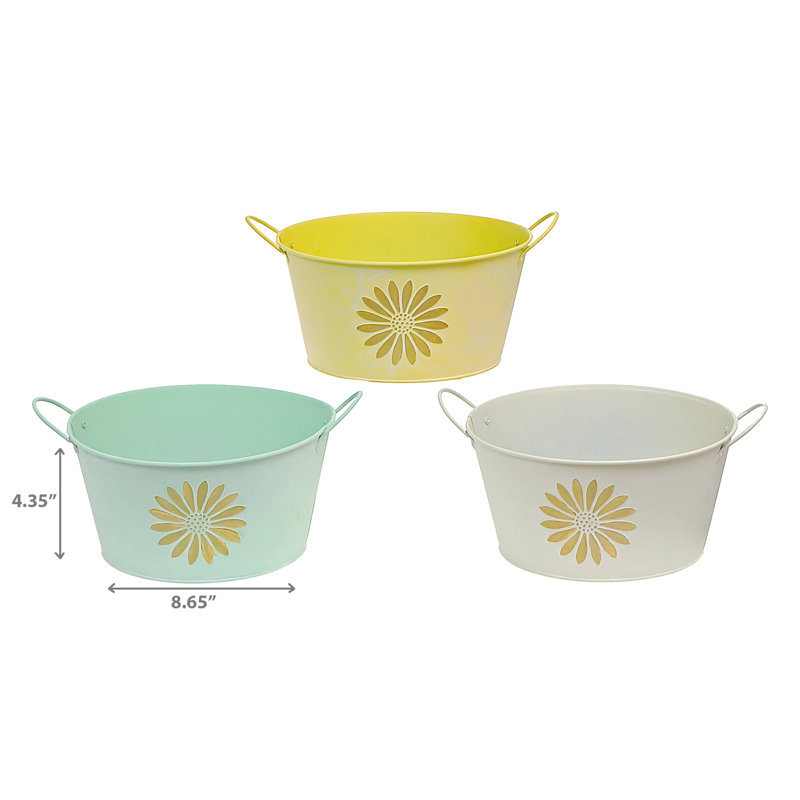 Metal Pot Planter