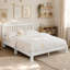 Lit de sol Montessori convertible Briar en bois massif avec barrières de sécurité et fonction lit de jour-135444827-135444828