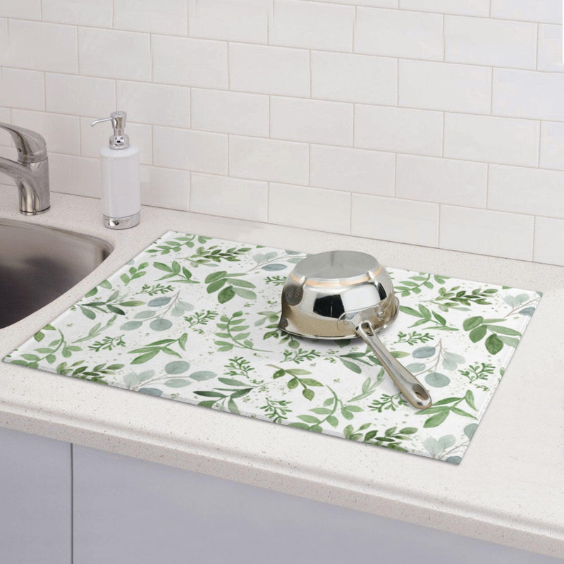 Tapis de séchage pour sauge à vaisselle Sage Green