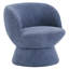 Fauteuil demi-tonneau pivotant de 28,5 po Joclyn-1512551446