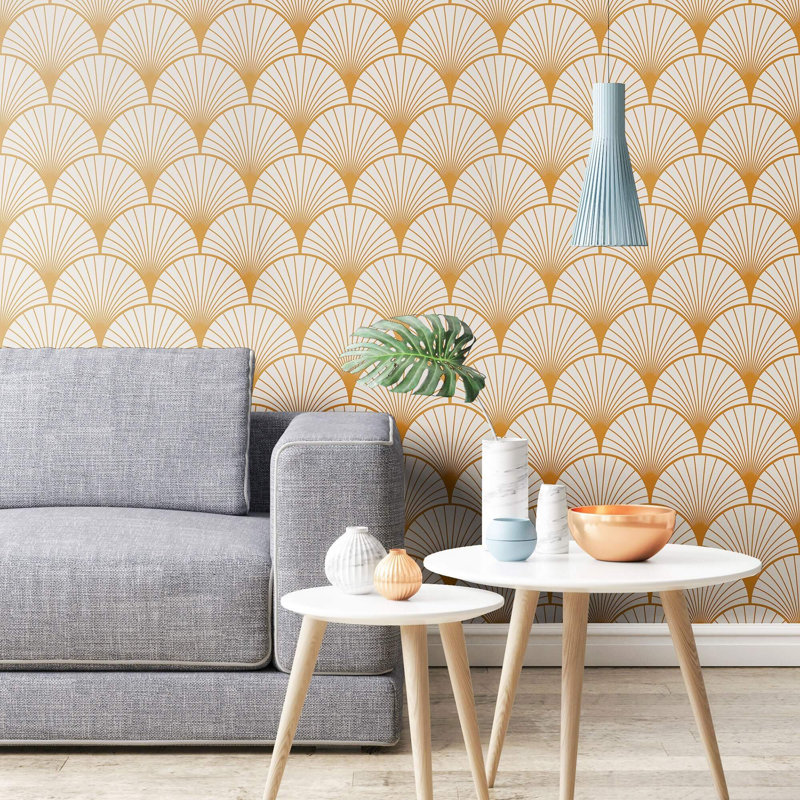 Peel & Stick Geometric Tile, 102" L x 24" W