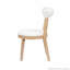 Ensemble de 2 chaises de salle à manger rembourrées modernes