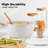 18 Pieces Nonstick Cookware Sets Induction Pots and Pans Set