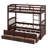 Wood Bunk Bed With Trundle And Drawers-1200711274
