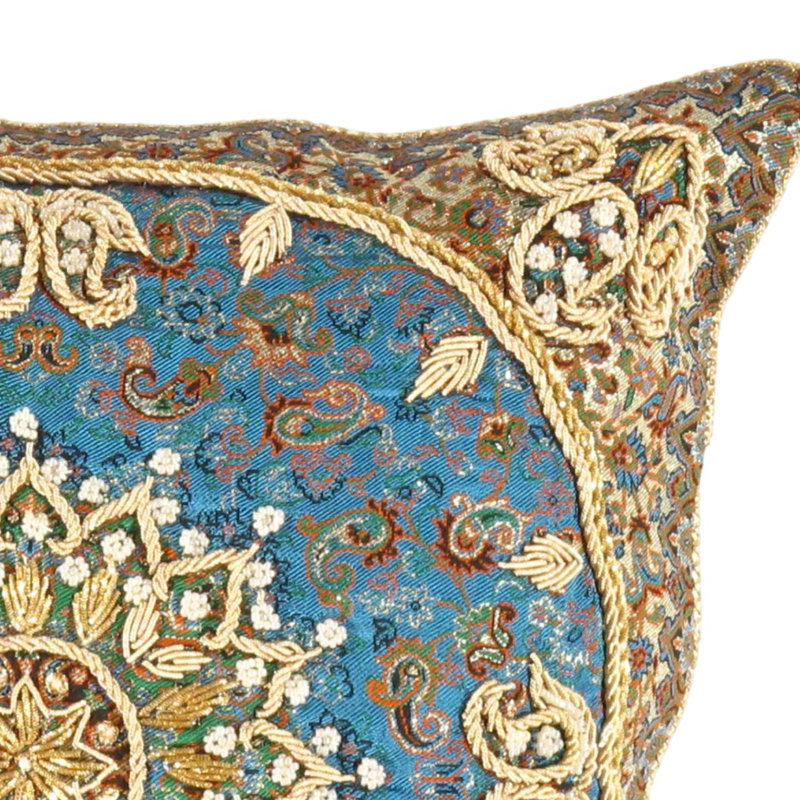 Square Pillow Cover & Insert, 20" H x 20" W, Malibu Oriental