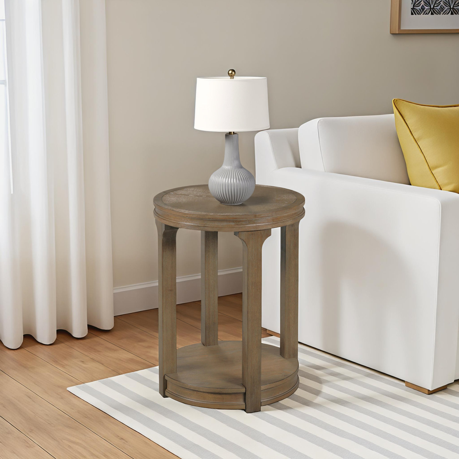 Abernathy 22" End Table, 24" H x 18" W x 18" D