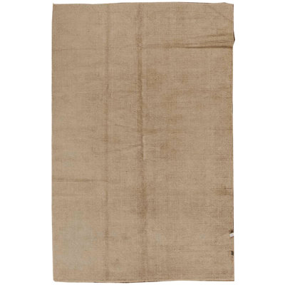 Tapis gris de haute qualité noué à la main