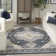 Nourison Essentials Persian Navy Indoor/Outdoor Area Rug