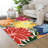 ZonLi Tropical Floral Indoor/Outdoor Rug, 6' x 9', Colorful, Waterproof, Washable, Non-Slip-129467907-129467911