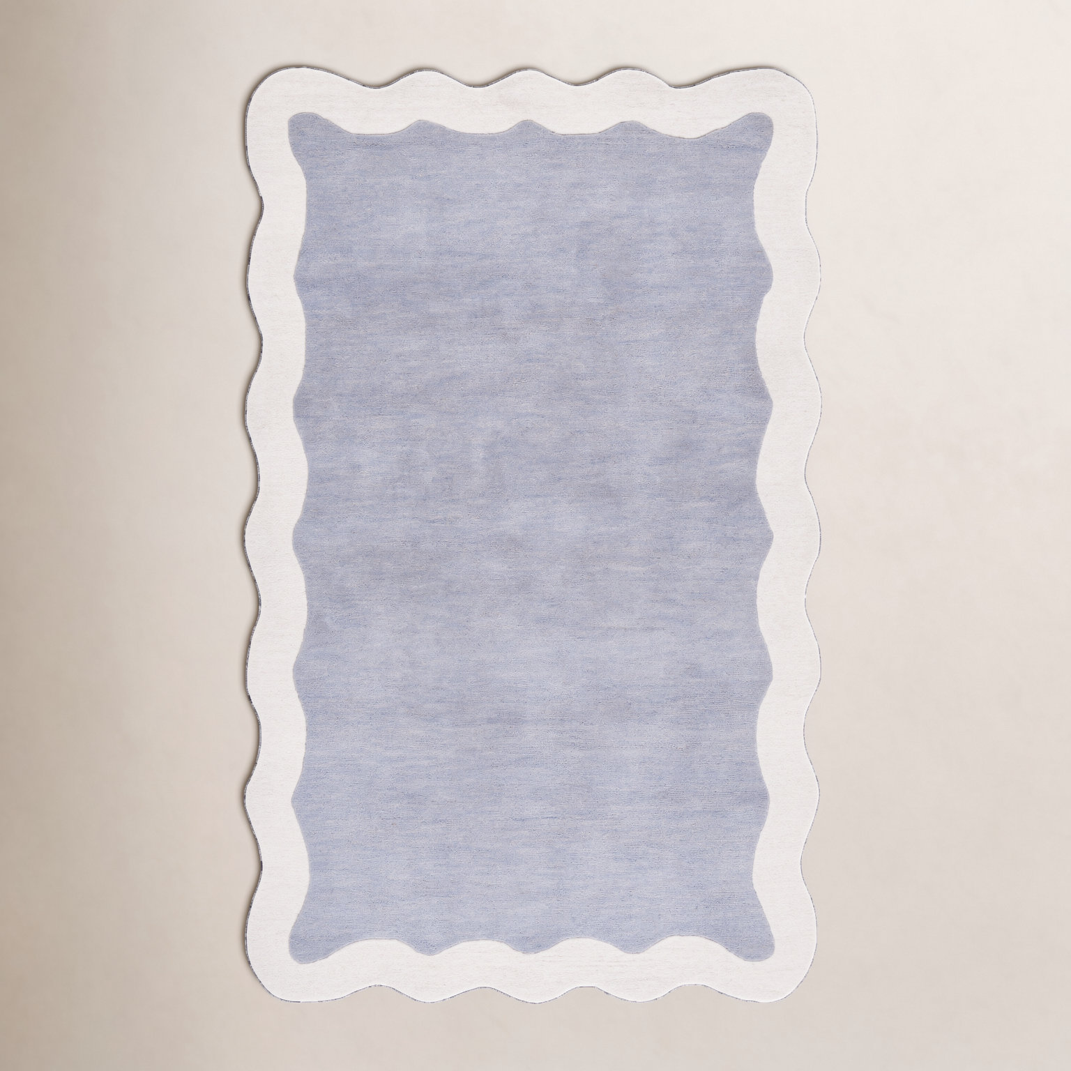 Hand-Tufted Wool Rug, Rectangle 6' x 9'