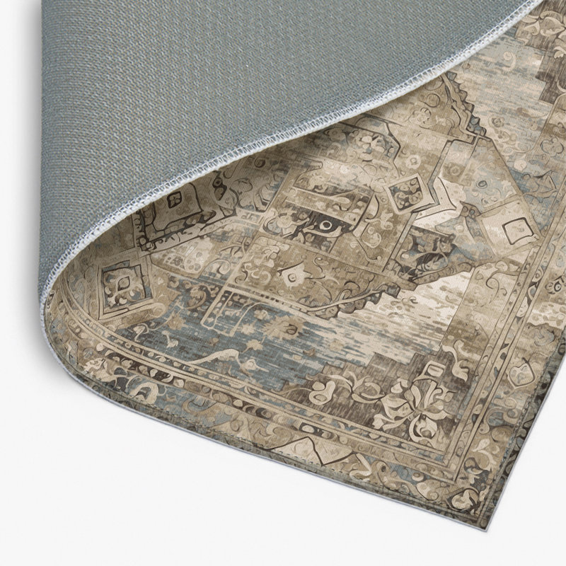 Heritage Bloom Indoor And Outdoor Area Rug, Rectangle 2' x 3'