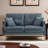 Nathaneil Fabric 56.8'' Reception Loveseat-307033624