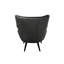 Fauteuil en velours de 34 po de large Leanos-29440817