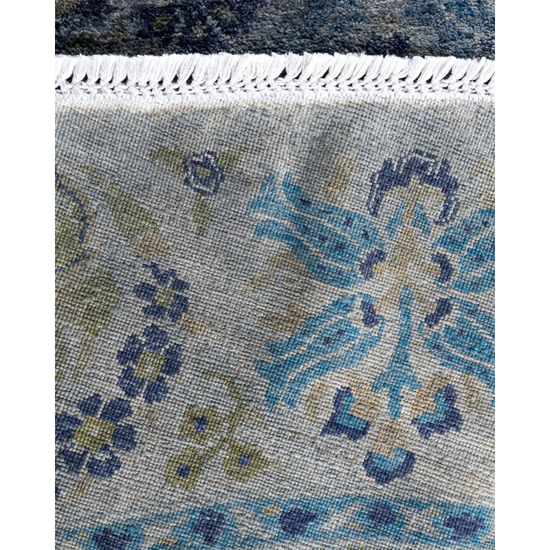 Ivyanna One-of-a-Kind 8' 1" x 8' 1" Hand Knotted Area Rug