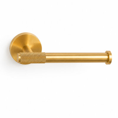 Aurelia - Knurled Lightweight Brass Toilet Paper Holder