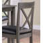 Table bistro Lakewood Gray + 4 tabourets
