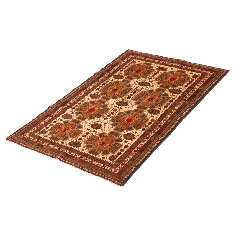 Teimani Cream Rug 3'9" x 5'10"