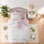 Gingham and Floral Comforter Set