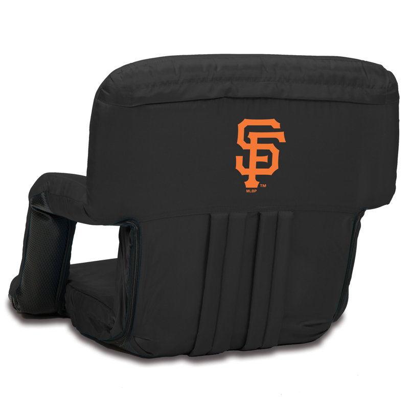 NFL Digital Print Ventura Reclining Stadium Seat, Black